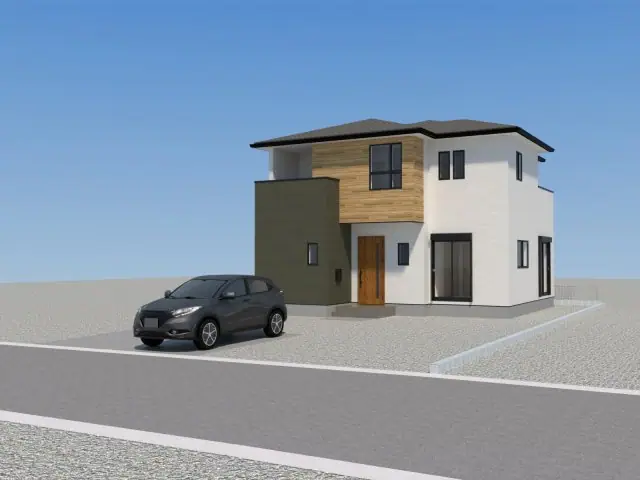 久留米市宮ノ陣町大杜 新築戸建 間取り図