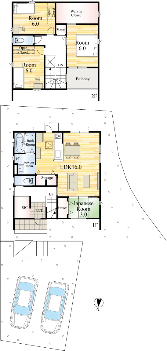 春日市小倉6丁目 新築戸建（全2棟） 写真（2枚目）