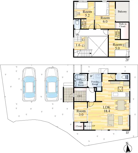 春日市小倉6丁目 新築戸建（全2棟） 写真