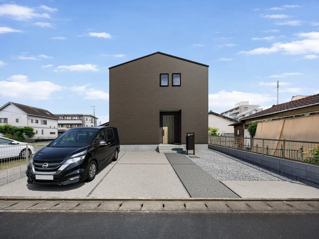 久留米市野中町 新築戸建 外観写真
