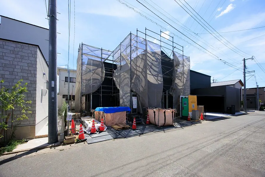 久留米市朝妻町 新築戸建 外観写真
