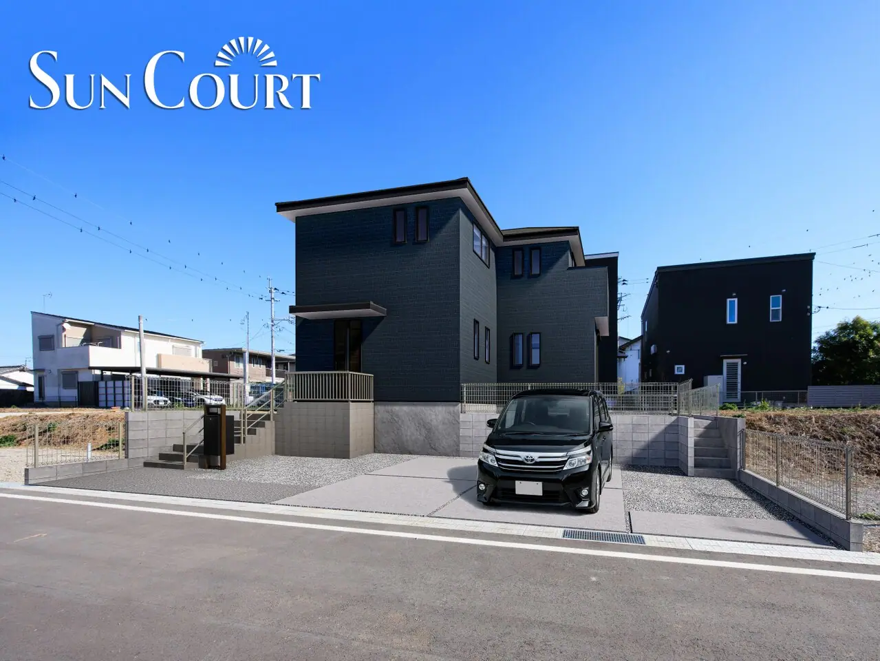 久留米市三潴町西牟田 新築戸建 外観写真