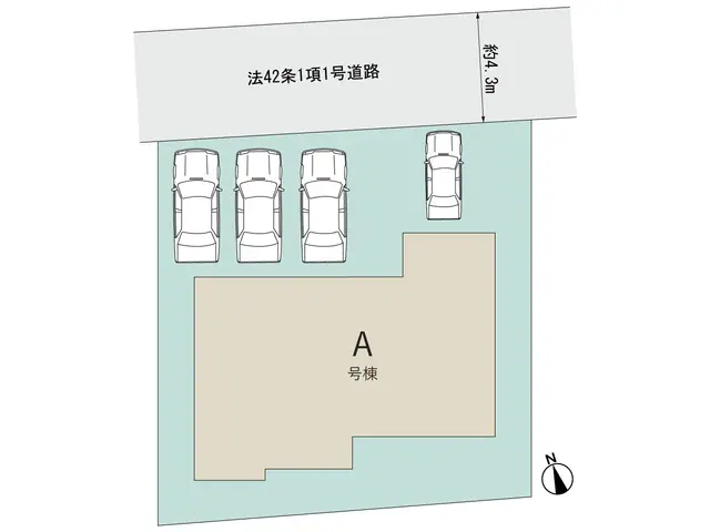 糟屋郡篠栗町乙犬字浦田 新築戸建 間取り図