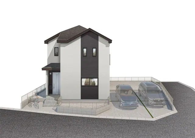 糟屋郡篠栗町中央3丁目 新築戸建 間取り図