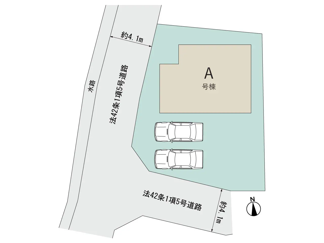 糟屋郡篠栗町中央3丁目 新築戸建 間取り図