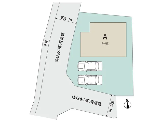 糟屋郡篠栗町中央3丁目 新築戸建 間取り図