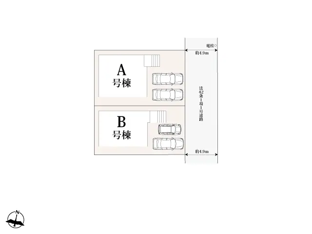 福岡市城南区樋井川2丁目 新築戸建（全2棟） 間取り図
