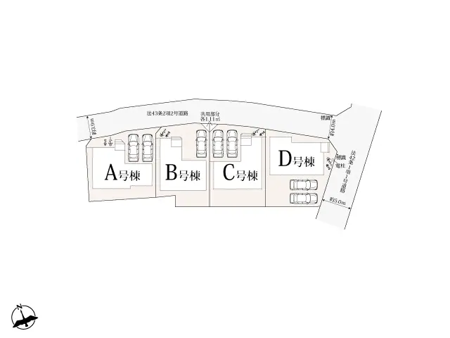 筑紫野市二日市北4丁目 新築戸建（全4棟） 間取り図