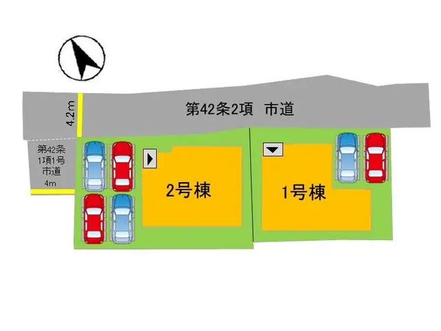筑紫野市筑紫 新築戸建（全2棟） 間取り図