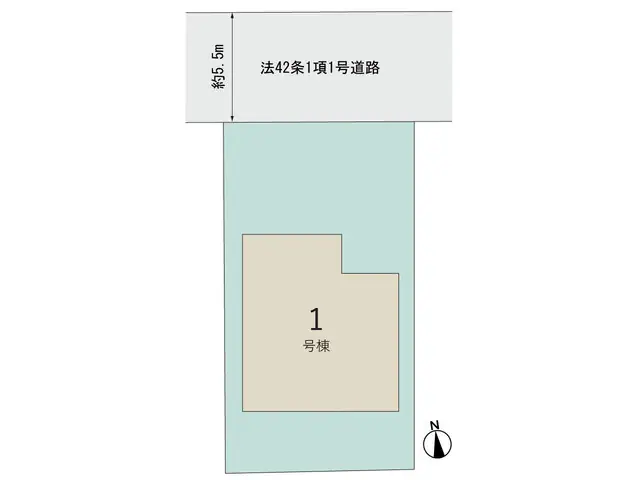 若松区宮丸1丁目 新築戸建 間取り図