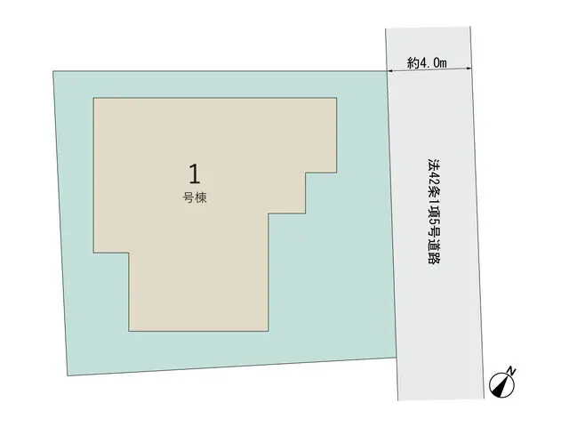 小倉北区篠崎5丁目 新築戸建 間取り図