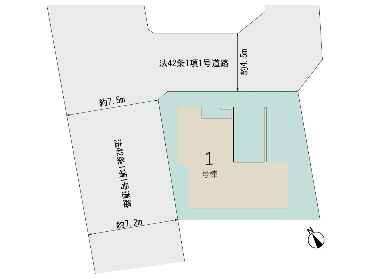 小倉北区南丘2丁目 新築戸建 間取り図