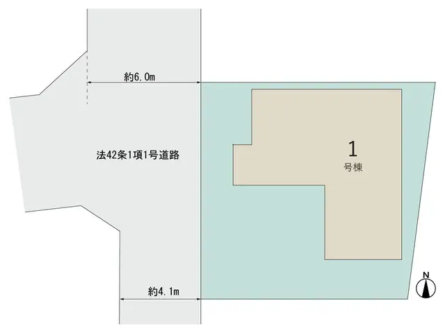 小倉南区田原新町1丁目 新築戸建 間取り図