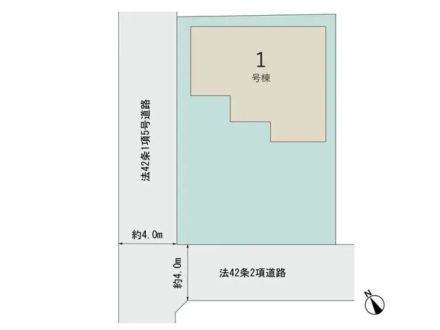 八幡西区東折尾町 新築戸建 間取り図