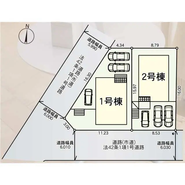 八幡西区光貞台2丁目 新築戸建（全2棟） 間取り図