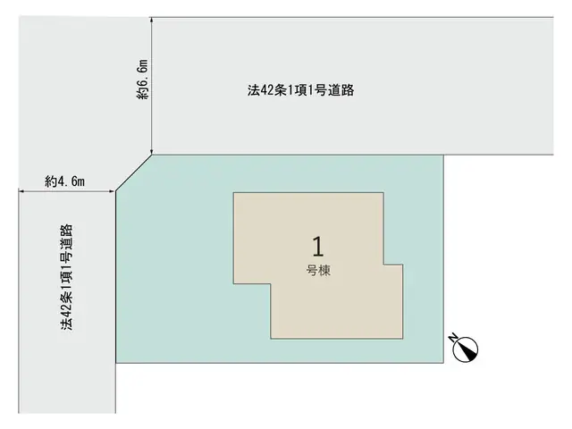 中間市扇ヶ浦4丁目 新築戸建 間取り図