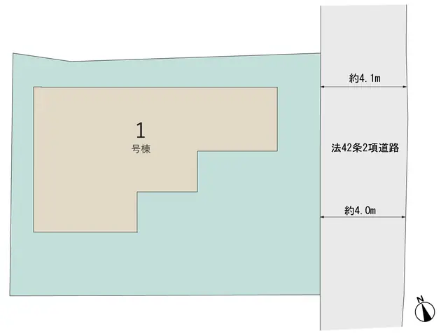 芦屋町正門町 新築戸建 間取り図