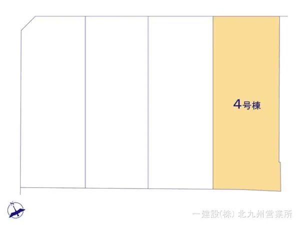 芦屋町船頭町 新築戸建（全4棟） 間取り図