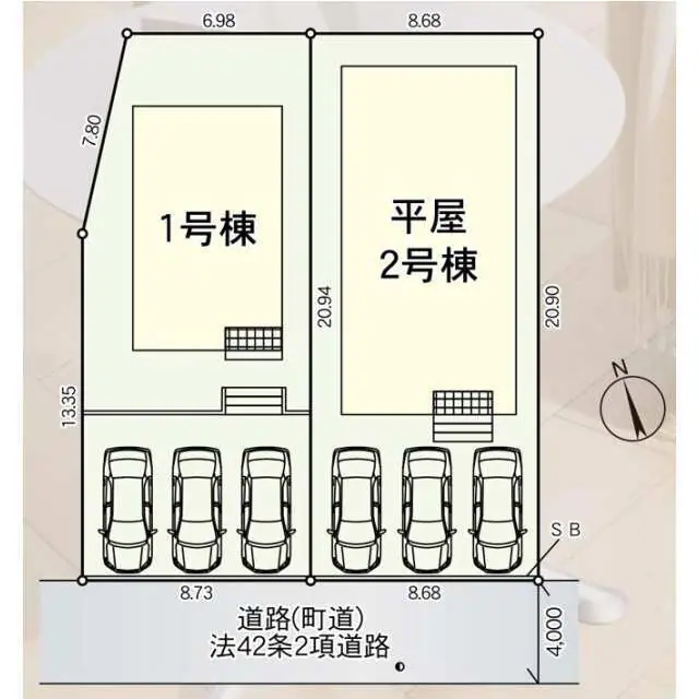 芦屋町高浜町 新築戸建（全2棟） 間取り図