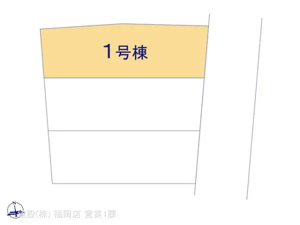 小郡市小郡 新築戸建（全3棟） 間取り図