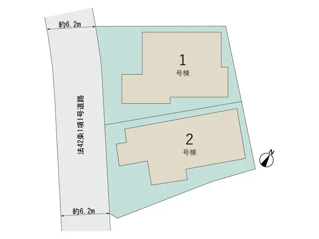 筑前町朝園字大丸 新築戸建（全2棟） 間取り図