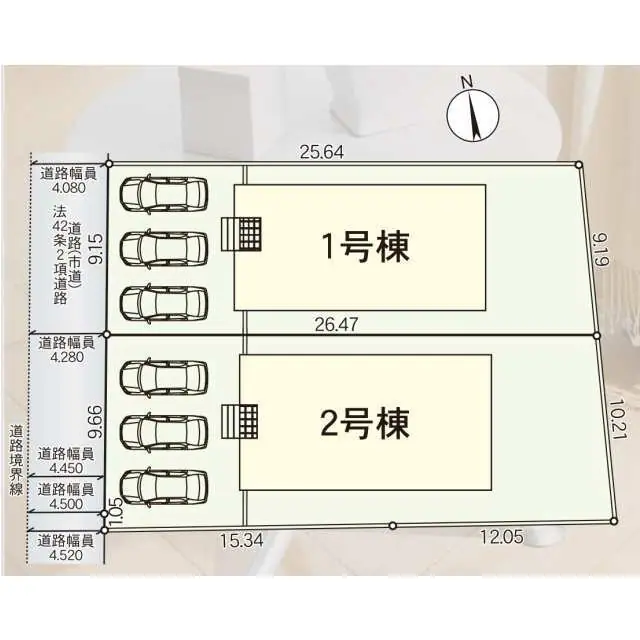 柳川市間字村内 新築戸建（全2棟） 間取り図