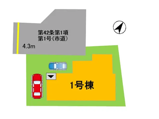 大野城市筒井3丁目 新築戸建 間取り図