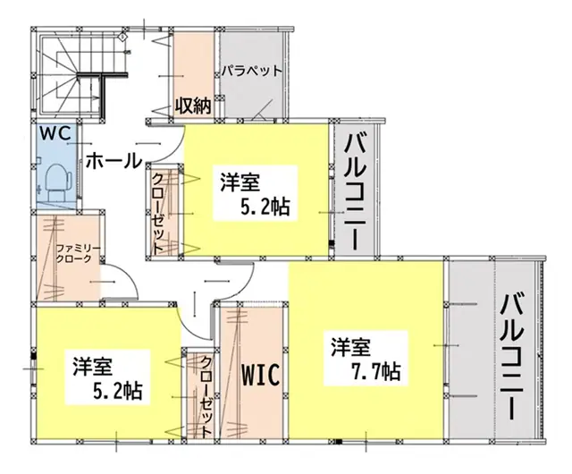 門司区下馬寄 新築戸建 間取り図