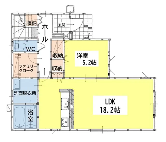 門司区下馬寄 新築戸建 間取り図