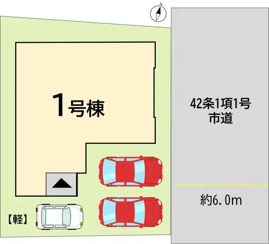小倉南区中曽根4丁目 新築戸建 間取り図