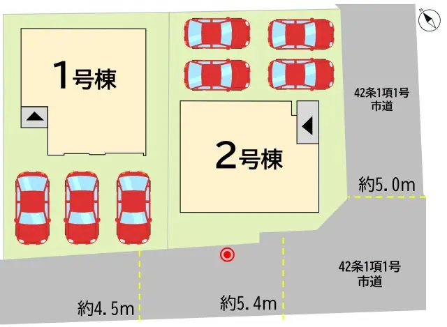八幡西区浅川町 新築戸建 間取り図