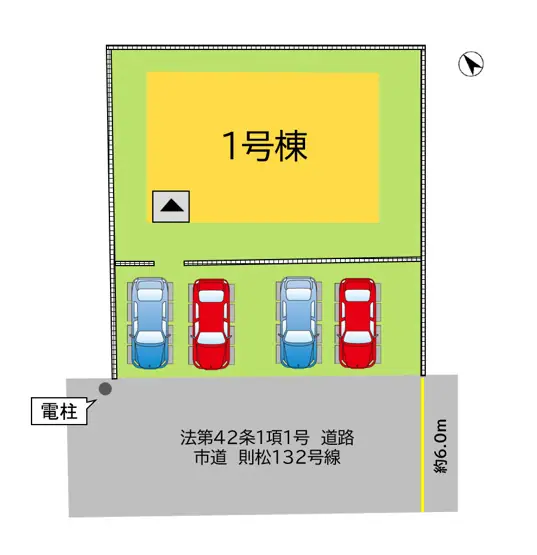 遠賀町島門 新築戸建 間取り図