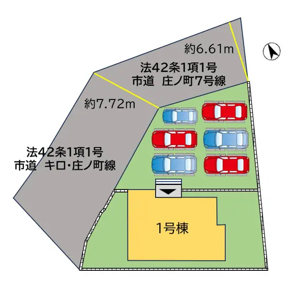 飯塚市横田 新築戸建 間取り図