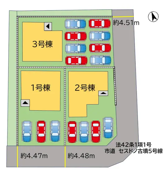 田川市伊田 新築戸建 間取り図