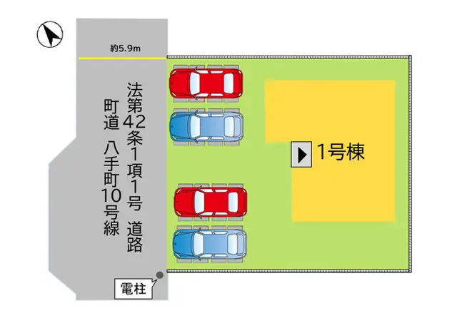 遠賀町広渡1丁目 新築戸建 間取り図
