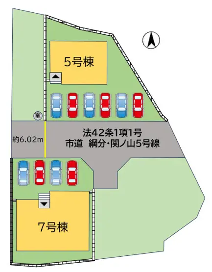 飯塚市綱分 新築戸建 間取り図
