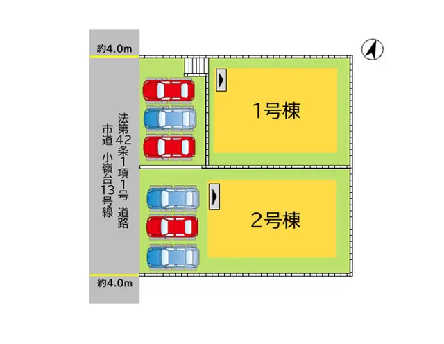 八幡西区小嶺台2丁目 新築戸建 間取り図