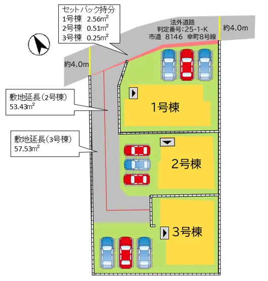 芦屋町幸町 新築戸建 間取り図