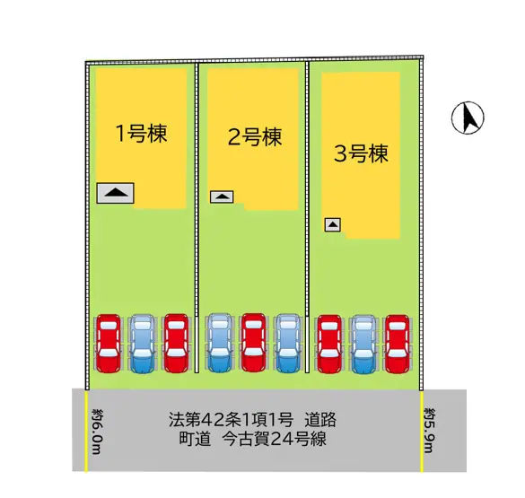 遠賀町今古賀 新築戸建 間取り図