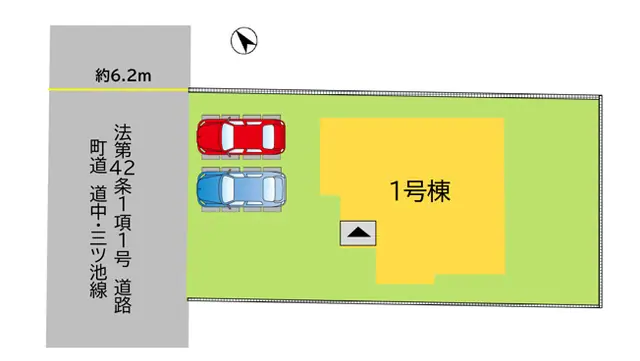鞍手町中山 新築戸建 間取り図