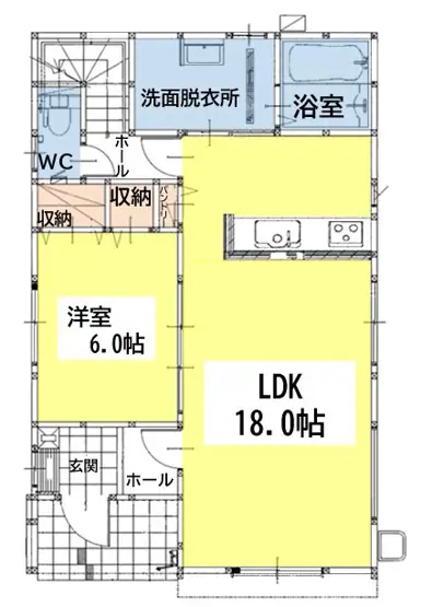 小倉南区朽網東2丁目 新築戸建 間取り図